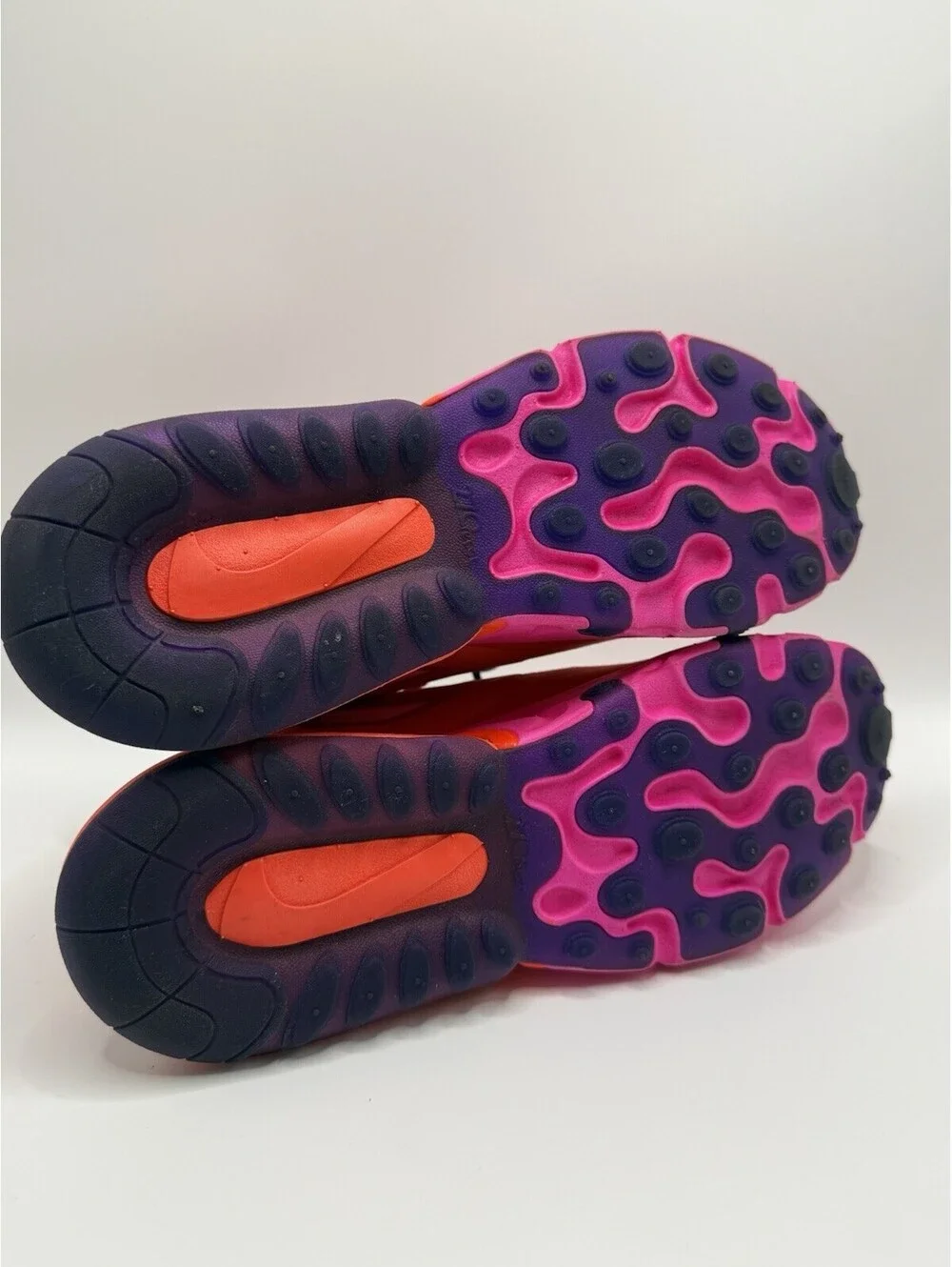 Nike Air Max 270 React Sneakers Women’s Size 6 Pink Purple NWOB